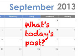 What's today's post?