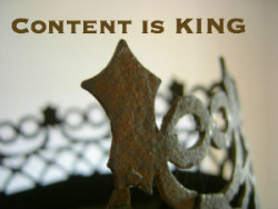 Your content is king of your website